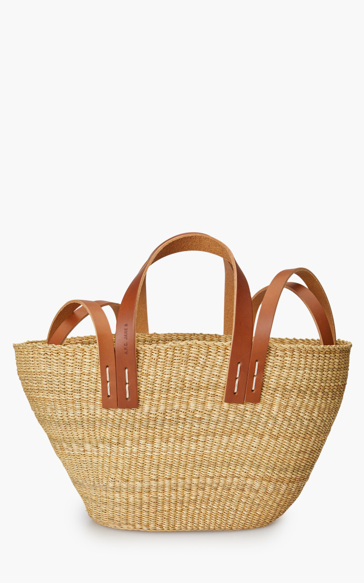 美品】A.p.c. Panier Jeanne Wicker かごバッグ バッグ