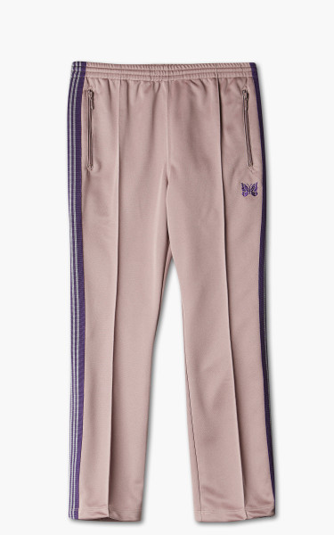 Needles Narrow Track Pant Poly Smooth Taupe