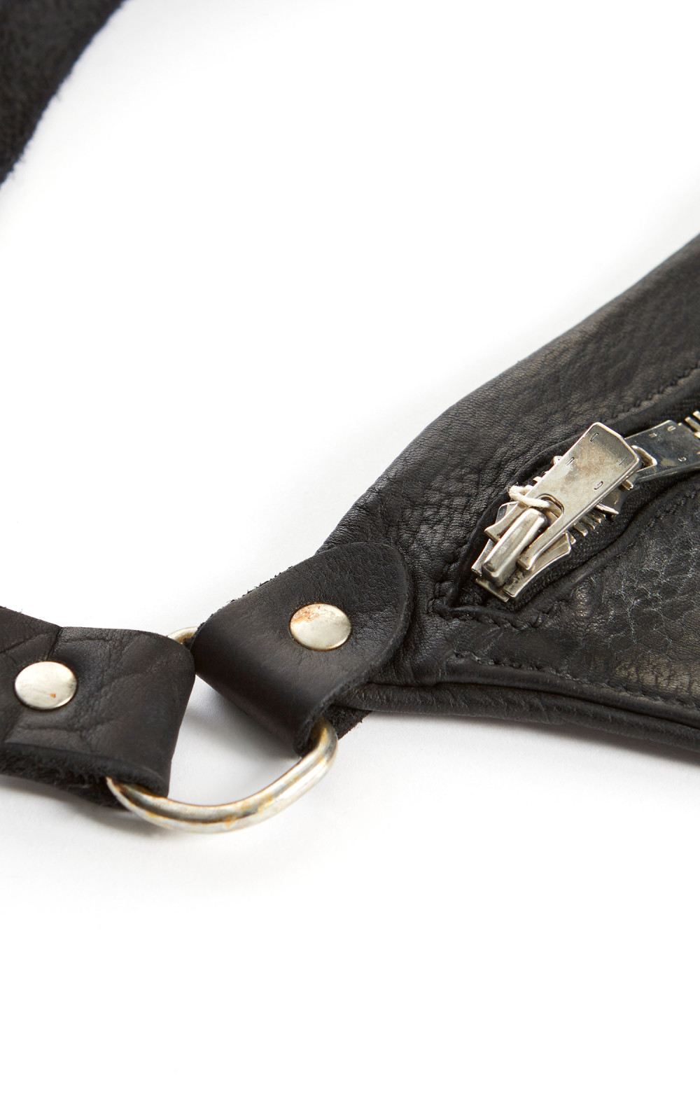 Guidi Q10M Belt Bag Soft Horse Full Grain Black | Cultizm