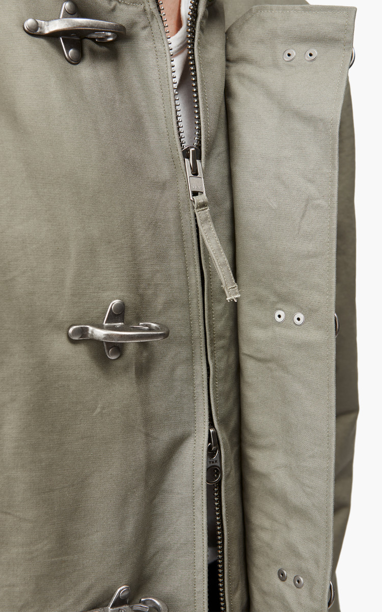 Engineered Garments Deck Jacket Cotton Double Cloth Olive