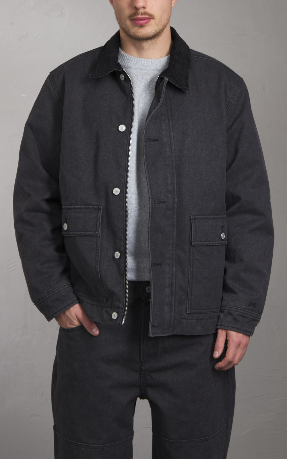 早割クーポン！ Liam Denham Worker Cultizm | Raven Canvas Cotton Heavy Jacket ジャケット・アウター