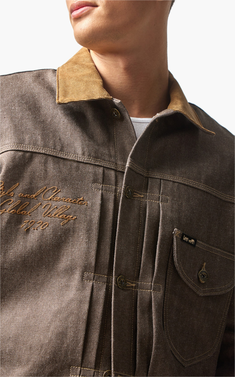 Lee x The Brooklyn Circus Cowboy Jacket Brown Selvedge | Cultizm Lee x The Brooklyn Circus Cowboy Jacket Brown Selvedge | Cultizm
