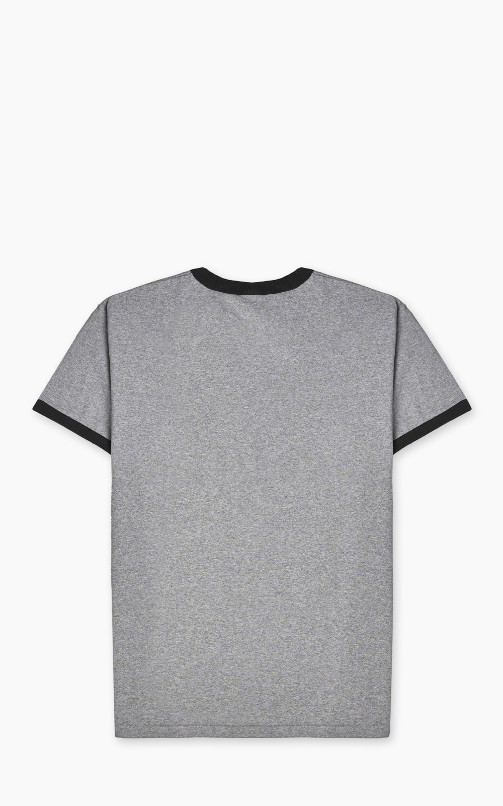 ★BADBLOOD ★CURVED LOGO DUSTY RINGER T-SHIRT Houston FFA Ringer T-Shirt Grey/Black | Cultizm