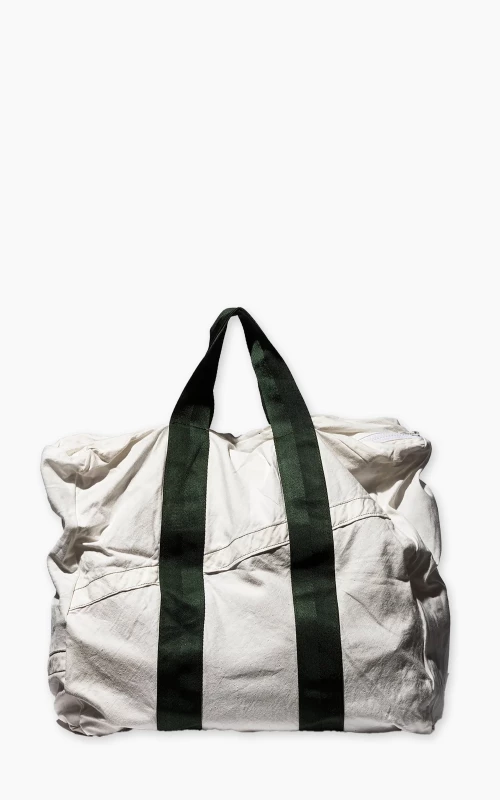 Puebco Vintage Parachute Tote Bag Green Belt