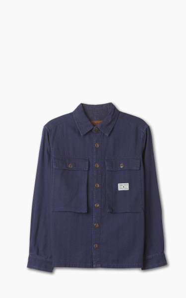 The Quartermaster WWII Fatigue Jacket HBT Indigo