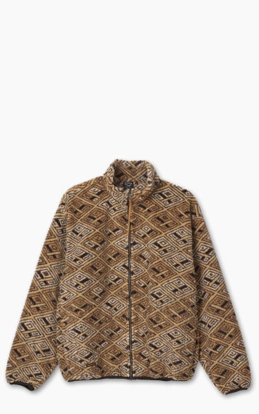 OrSlow African Pattern Jacket Boa Fleece Multi