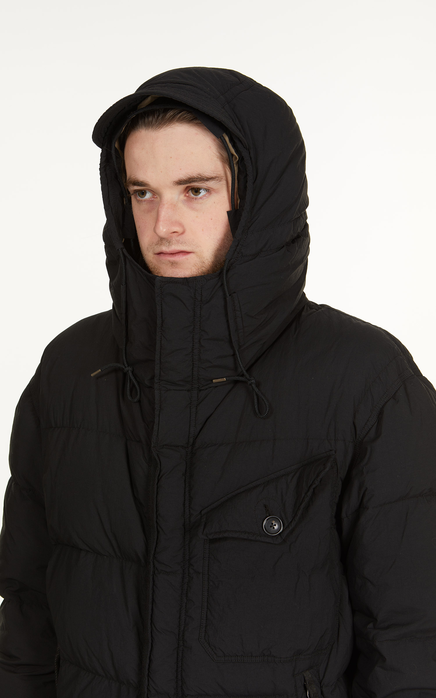 Ten C Survival Down Jacket Black | Cultizm