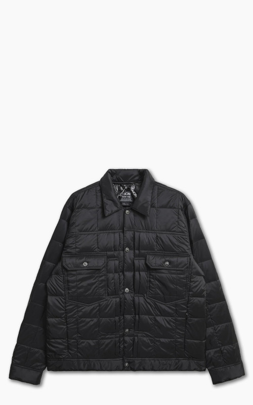 Taion Down Work Jacket Black