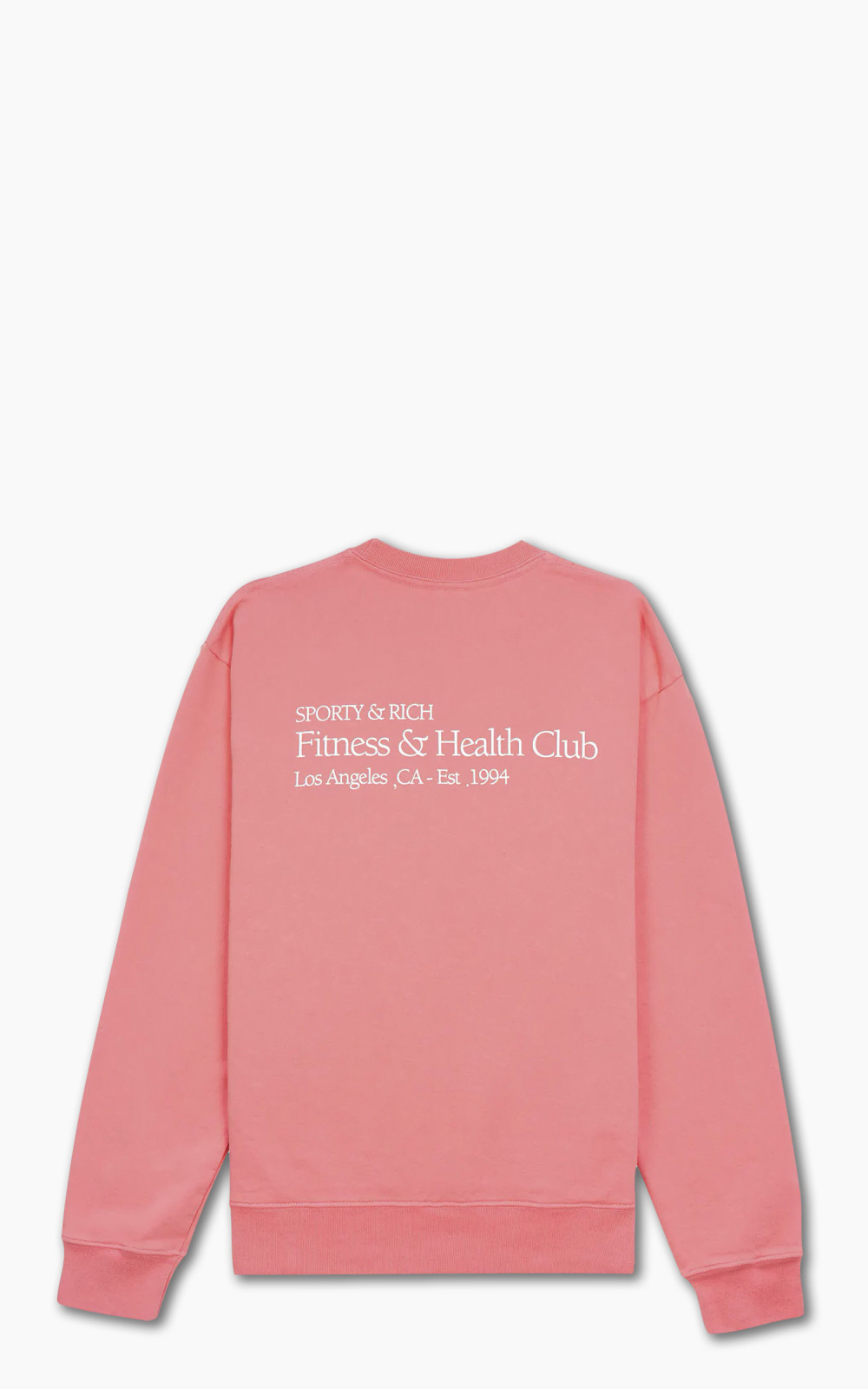 ★Sporty & Rich★ Fitness Gym Crew Neck Sweatshirt Strawberr Fitness & Health Club Crewneck - Strawberry – Sporty & Rich