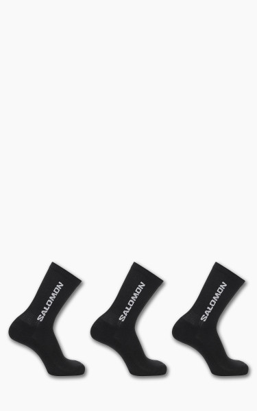 Salomon Everyday Crew 3-Pack Socks Black/Black