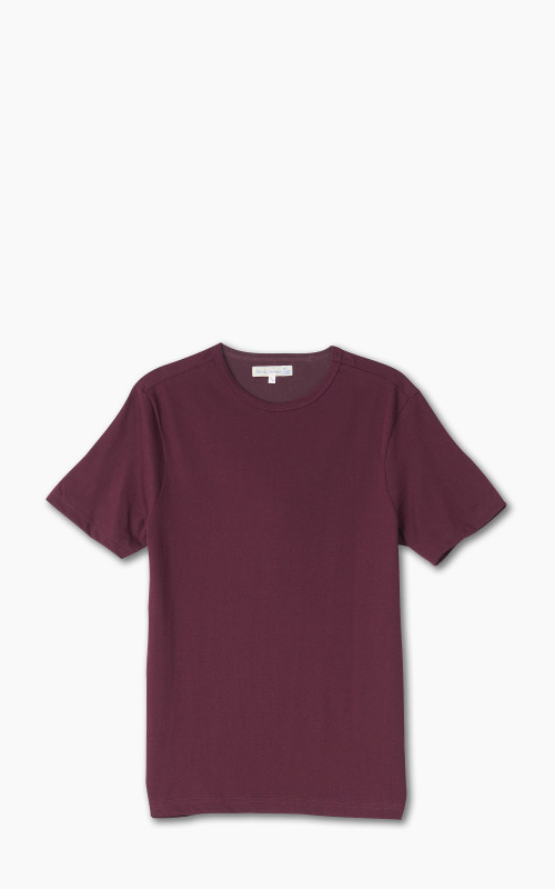 Merz b. Schwanen 1950s Crew Neck Tee Ruby Red
