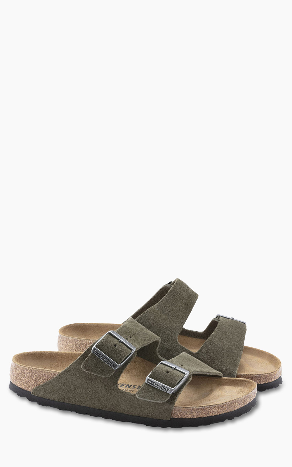 Birkenstock Arizona Soft Footbed Suede Thyme Cultizm