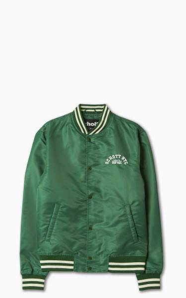 Schott NYC Princeton1 Varsity Jacket Green