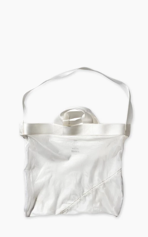 Puebco Vintage Parachute Light 2-Way Bag White