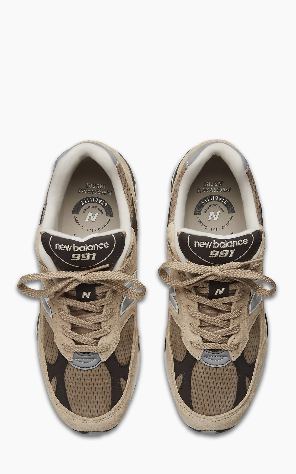 New Balance M991 CGB Pale Khaki/Silver Mink 