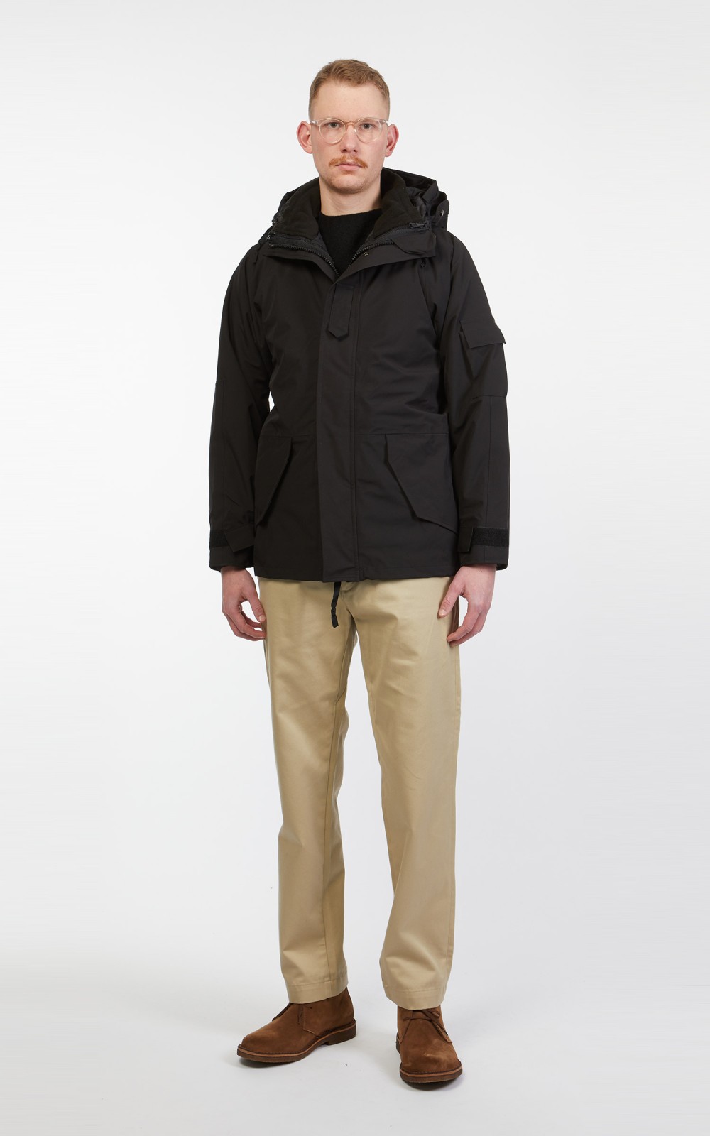 anytee［M］Super Black\" USARMY NYLON PARKA fit=scale-down,w=1200