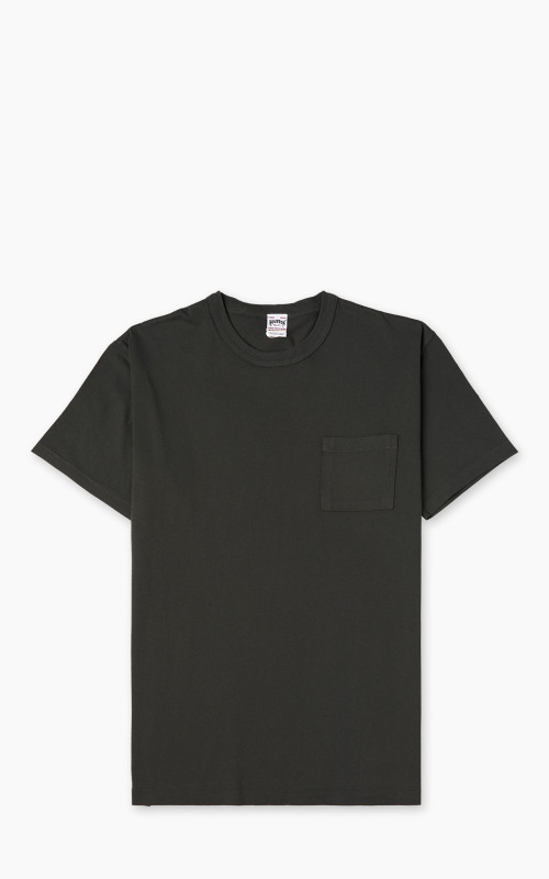 Houston Pigment Dyed Pocket T-Shirt Black