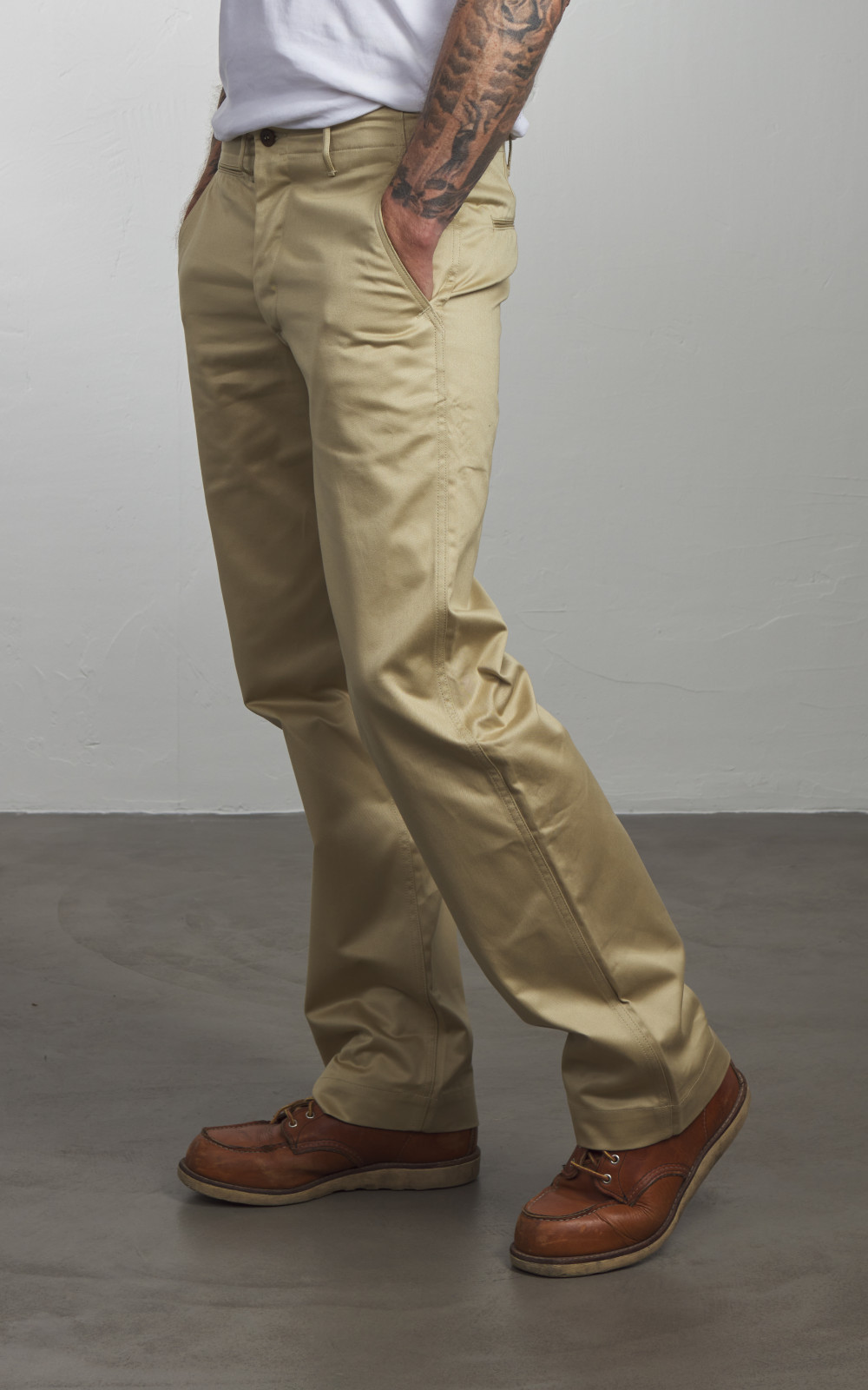 Warehouse & Co. Lot 1082 West Point Basic Chino Beige | Cultizm
