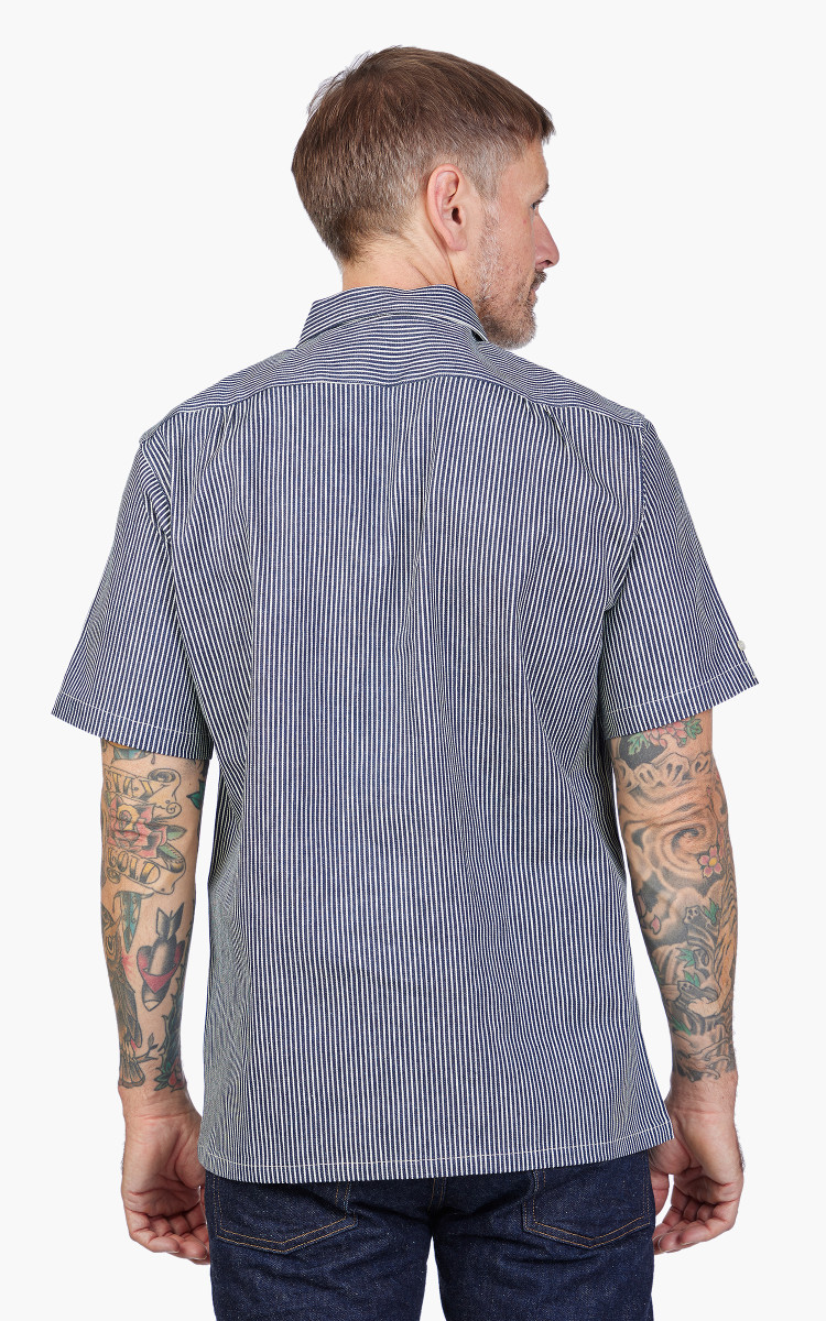 Warehouse & Co. Lot 3091 S/S Open Collar Shirt Hickory