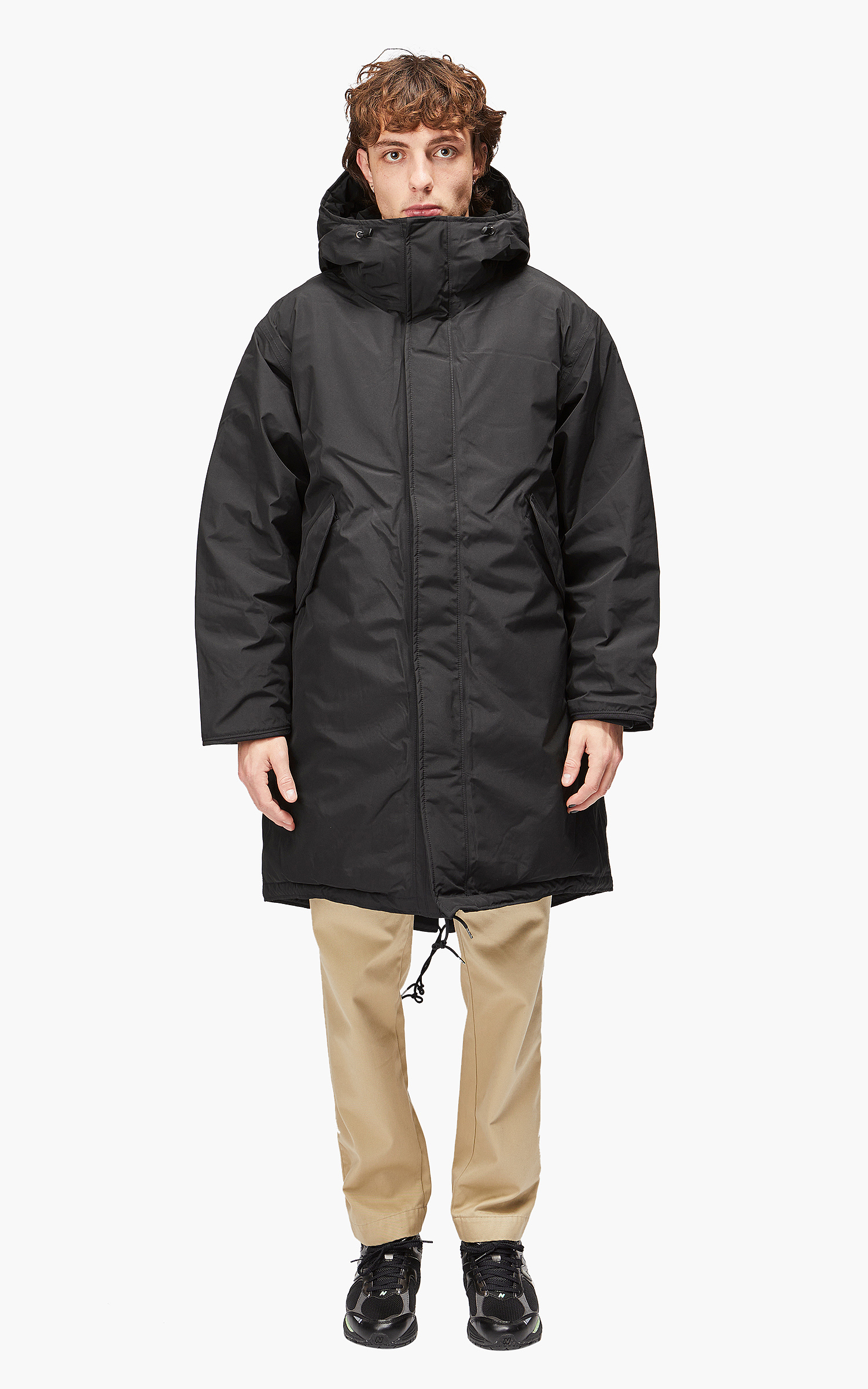 Nanamica GORE-TEX Long Down Coat Black | Cultizm Nanamica GORE-TEX Long Down Coat Black | Cultizm