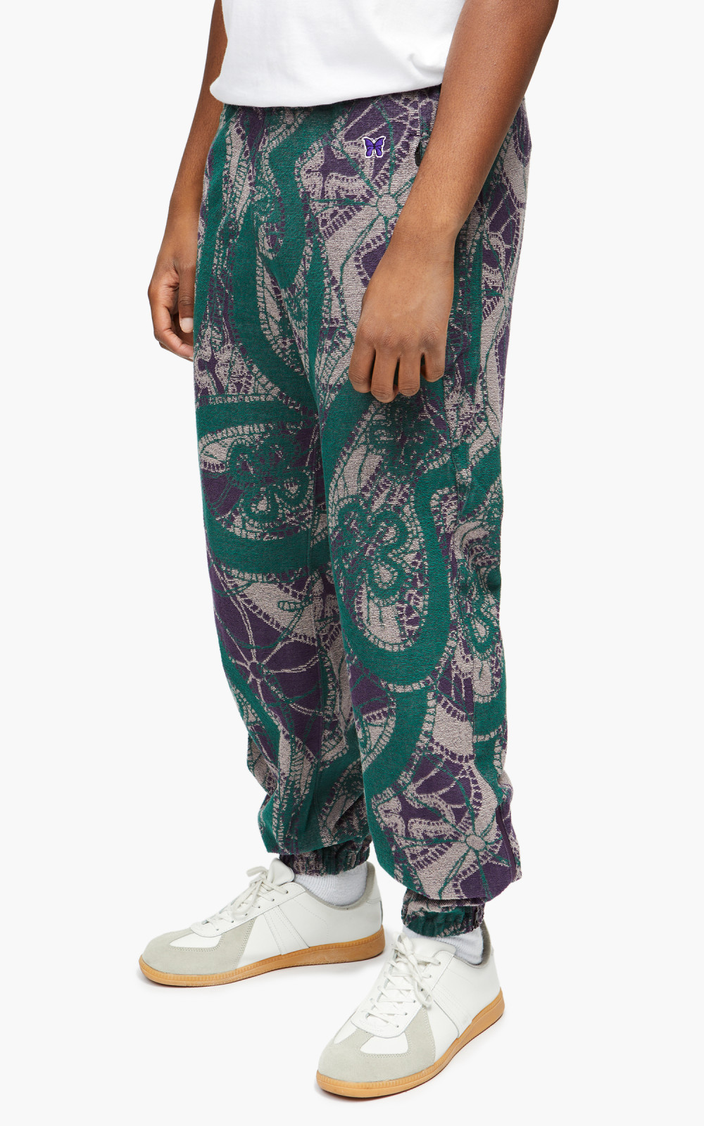 Needles Zipped Sweat Pants purple M Used | eBay