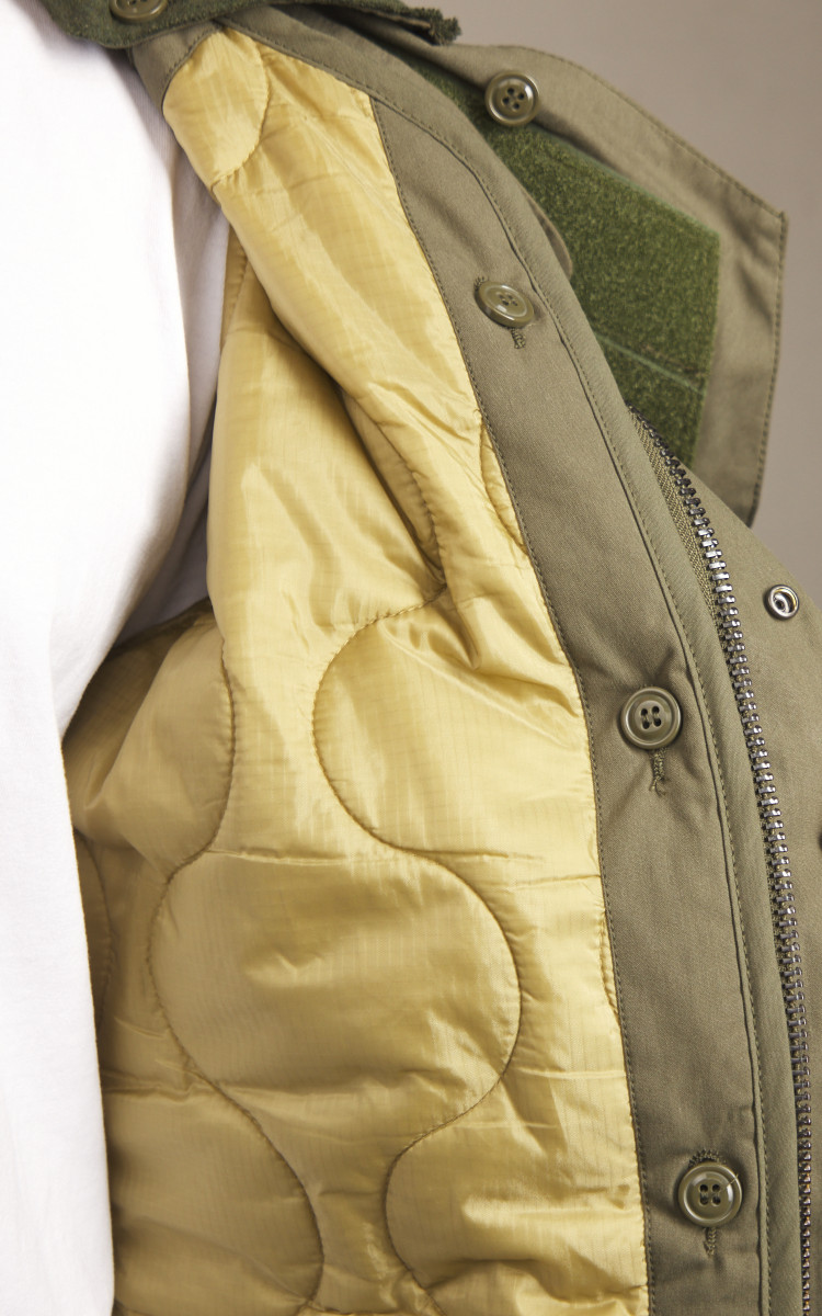 TSU日本代購HOUSTON 51037 3WAY M-65 Parka THINSULATE 防風鋪棉