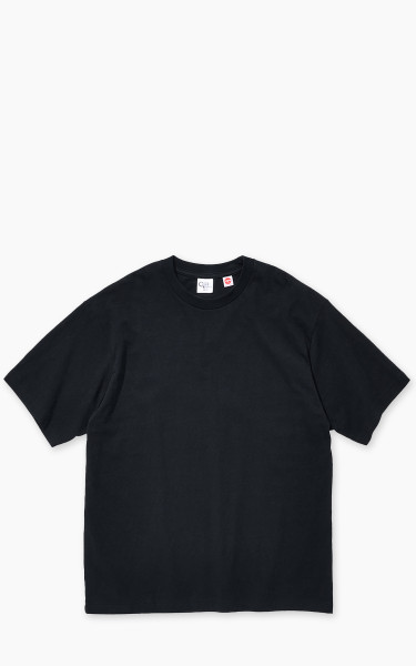 Cotton Research Club S/S Slubby T-Shirt Black