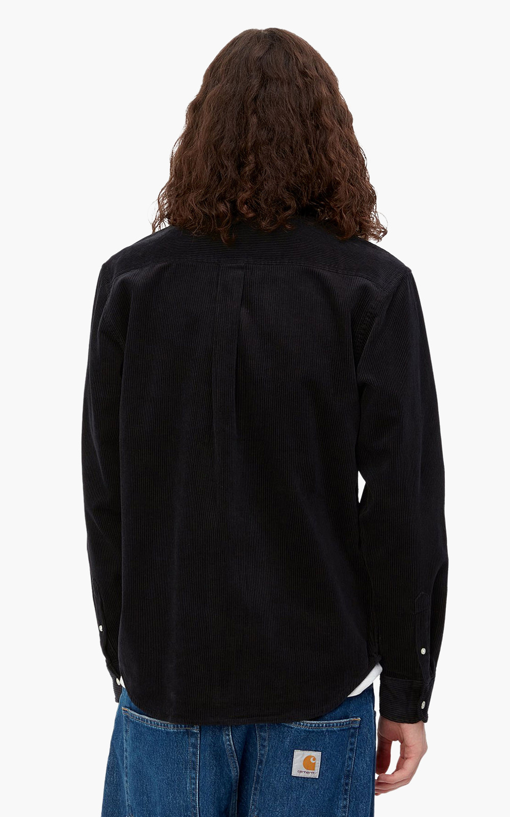 Carhartt US MADISON CORD SHIRT XS ブラック Carhartt WIP - L/S Madison Cord Shirt in Black/Wax – gravitypope