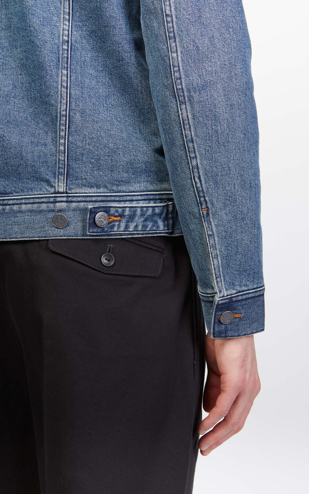 A.P.C. Veste Jean US Jacket Stonewashed Indigo | Cultizm