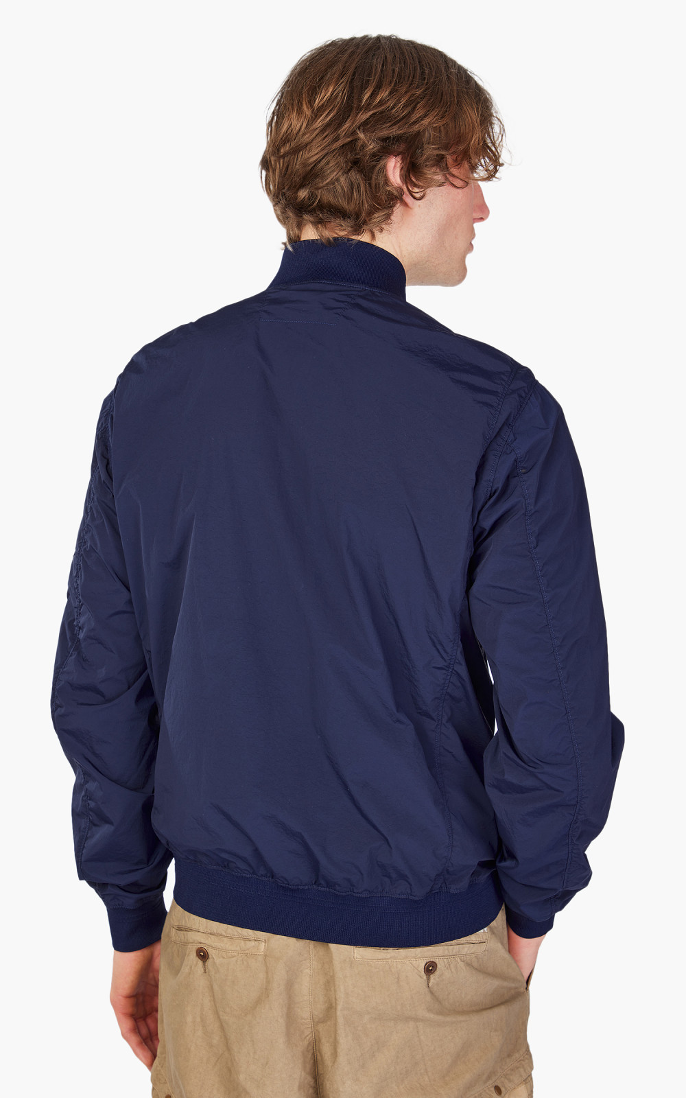 C.P. Company Nycra-R Bomber Jacket Medieval Blue | Cultizm C.P. Company Nycra-R Bomber Jacket Medieval Blue | Cultizm