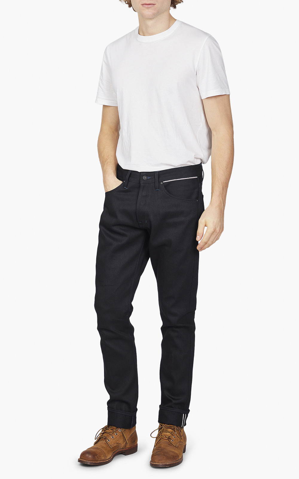 Benzak B-01 Slim Double Indigo Selvedge 14oz | Cultizm
