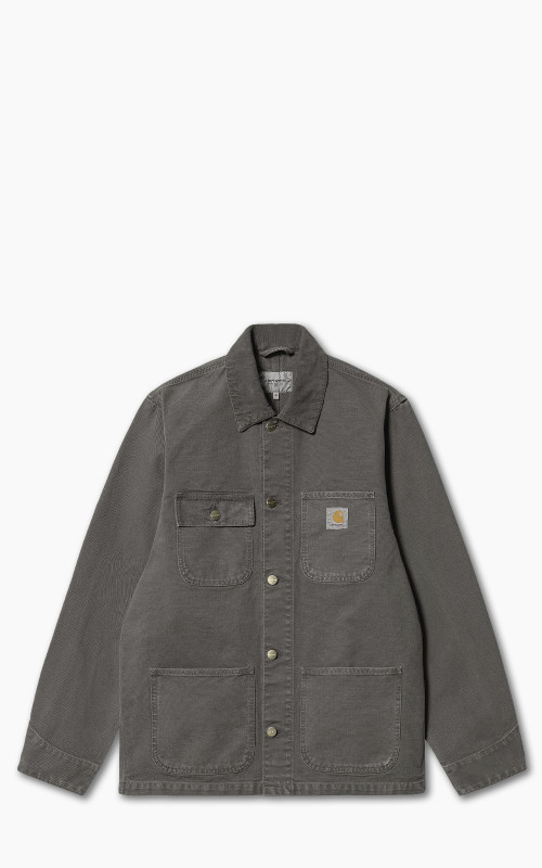 Carhartt WIP Michigan Coat Black Faded