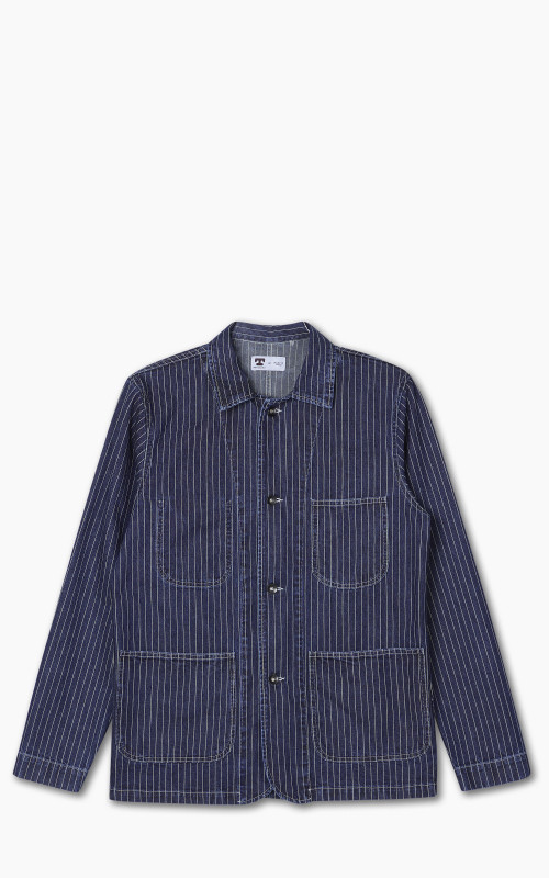 Tellason Baker Jacket Wabash Blue/White