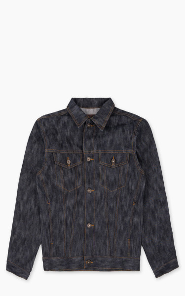 Naked &amp; Famous Denim Denim Jacket Sakura Slub Selvedge Indigo 16.5oz