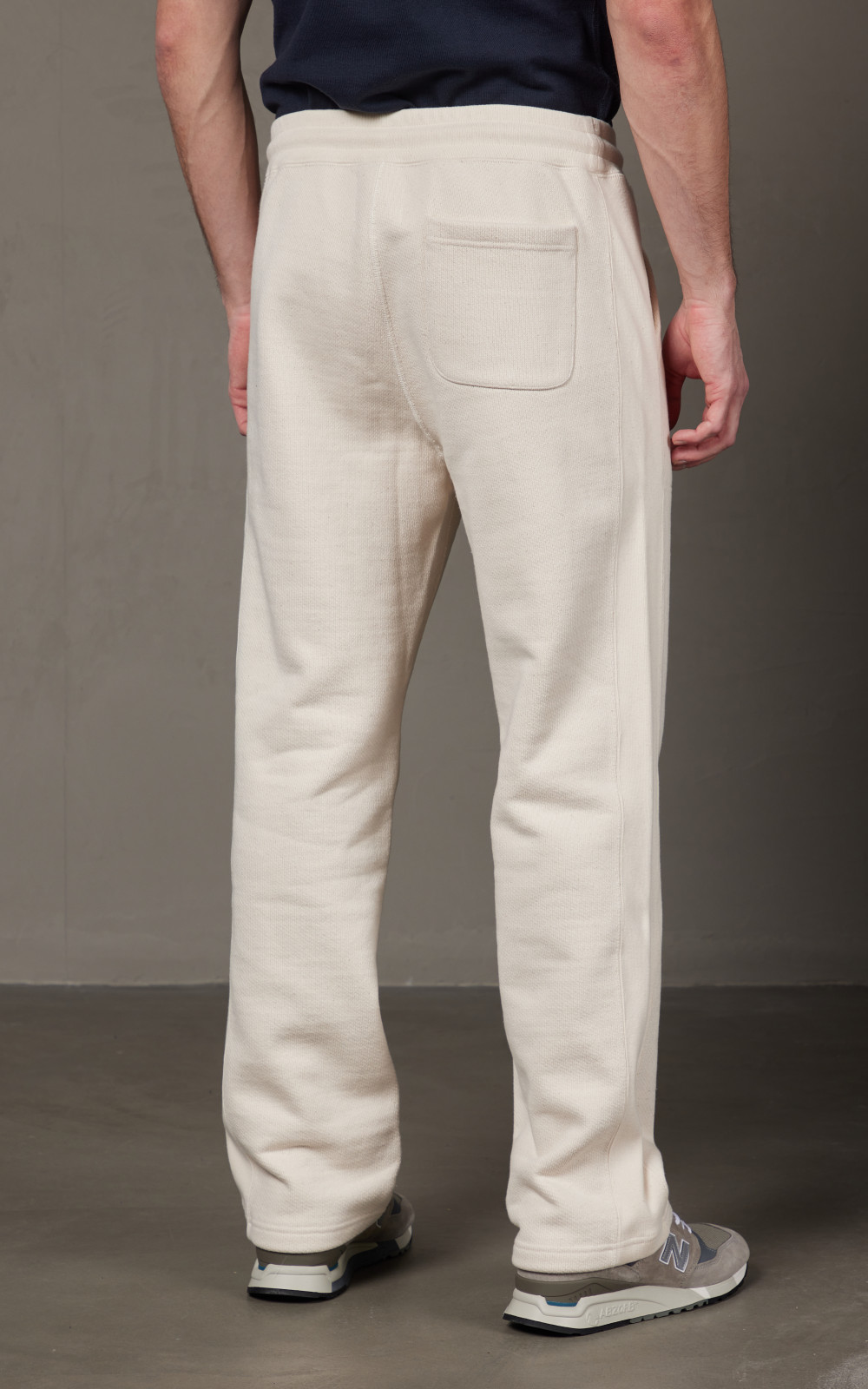 【WONDER WONDER】Summer Semi-Wide Back Banding Cotton Pants Wonder - Pants