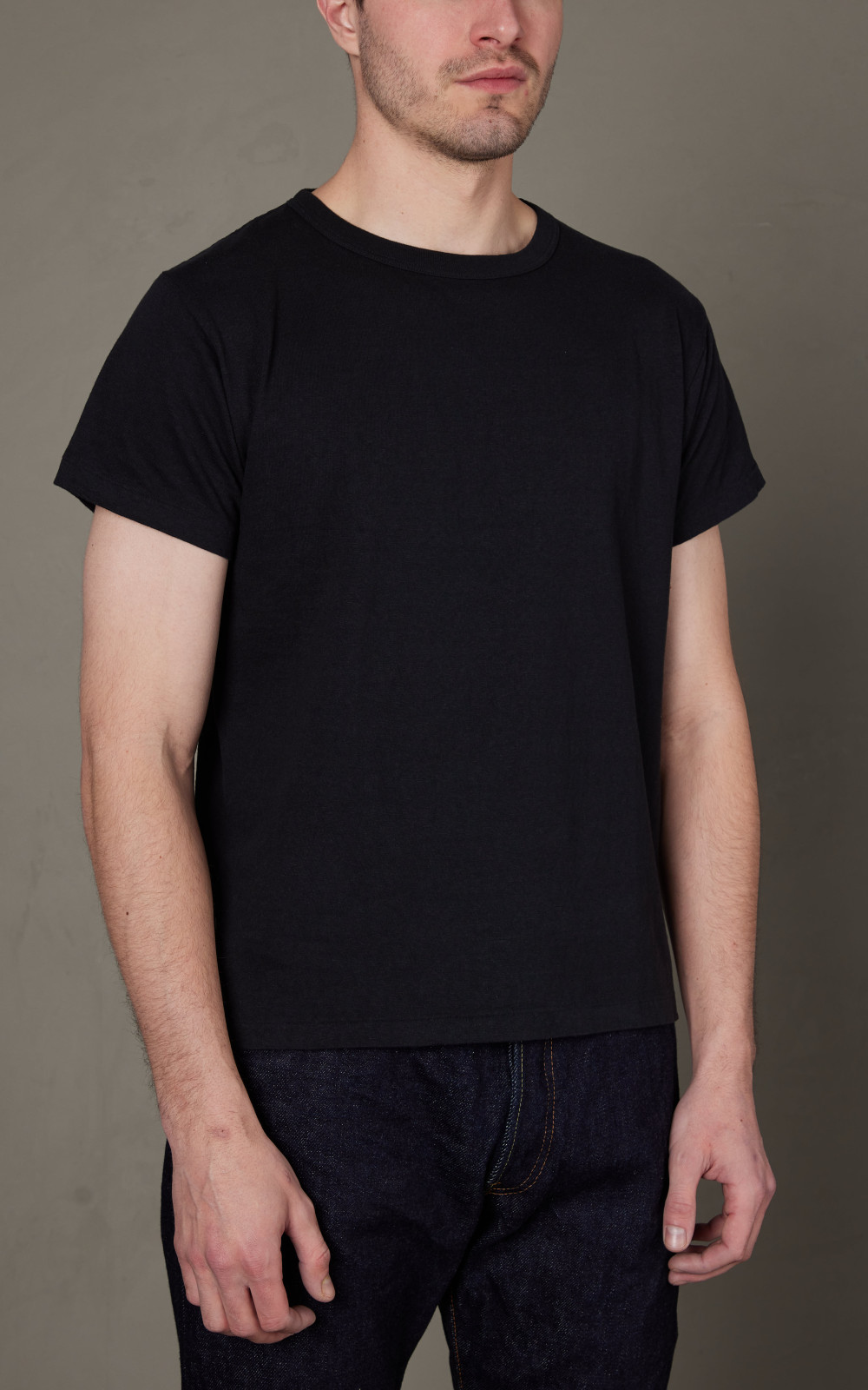 アテッサ新作モデル SJ2PST-Crew Jeans Samurai Plain T-Shirt 2-Pack Neck Crew トップス