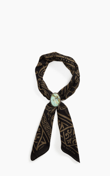 RRL Bandana Slider Set Black Multi/Turquoise