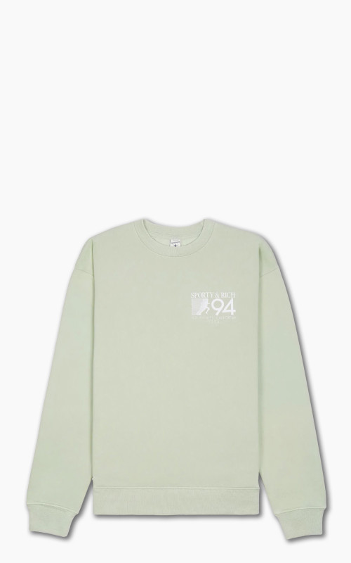 Sporty & Rich 94 California Crewneck Sage