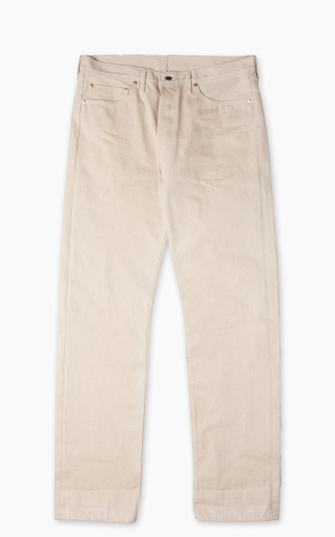 Denime Lot 224 66 Model Jeans Mother Cotton Kinari Non Wash Natural