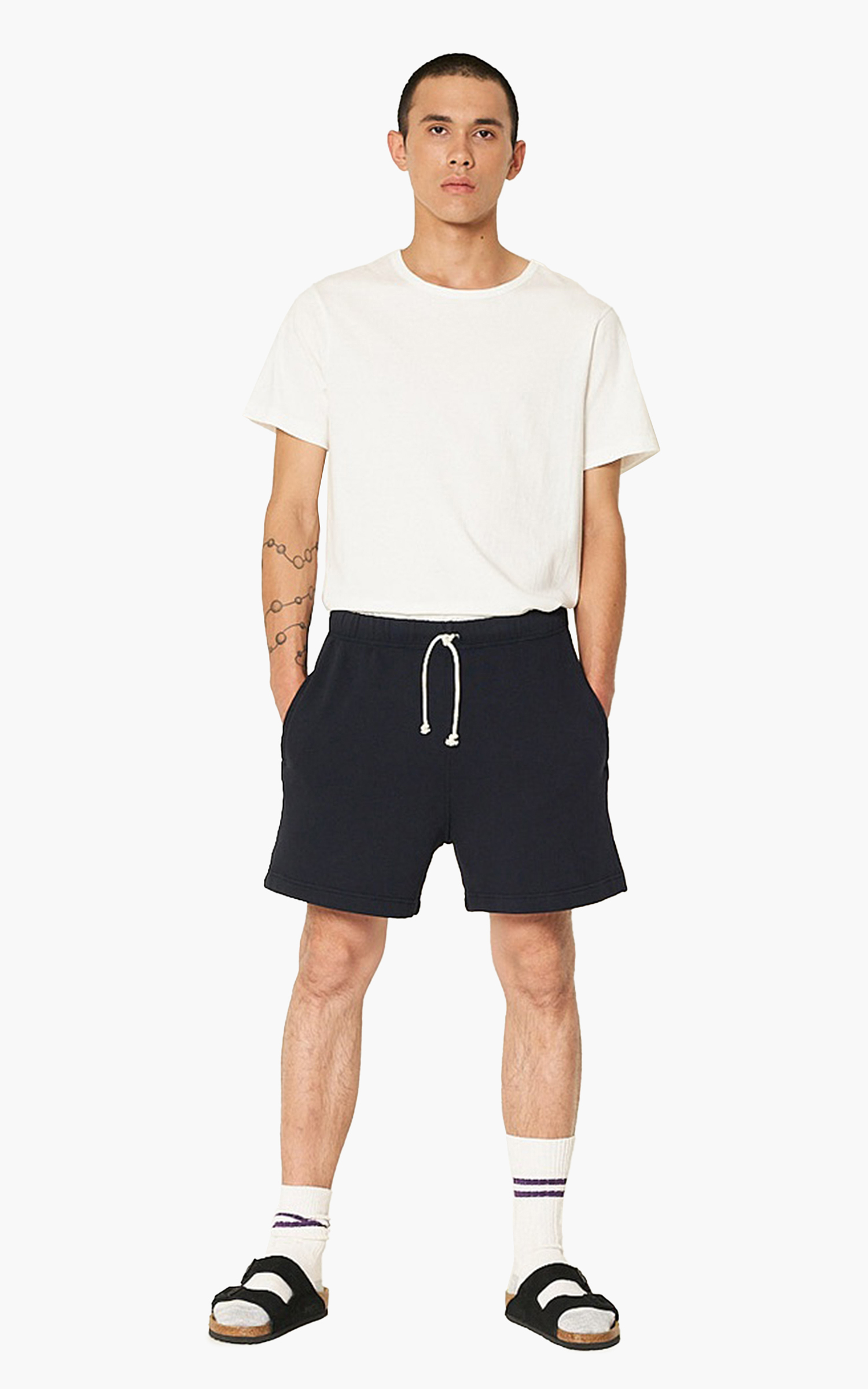 Merz b. Schwanen SPS05 Sweat Shorts Charcoal | Cultizm