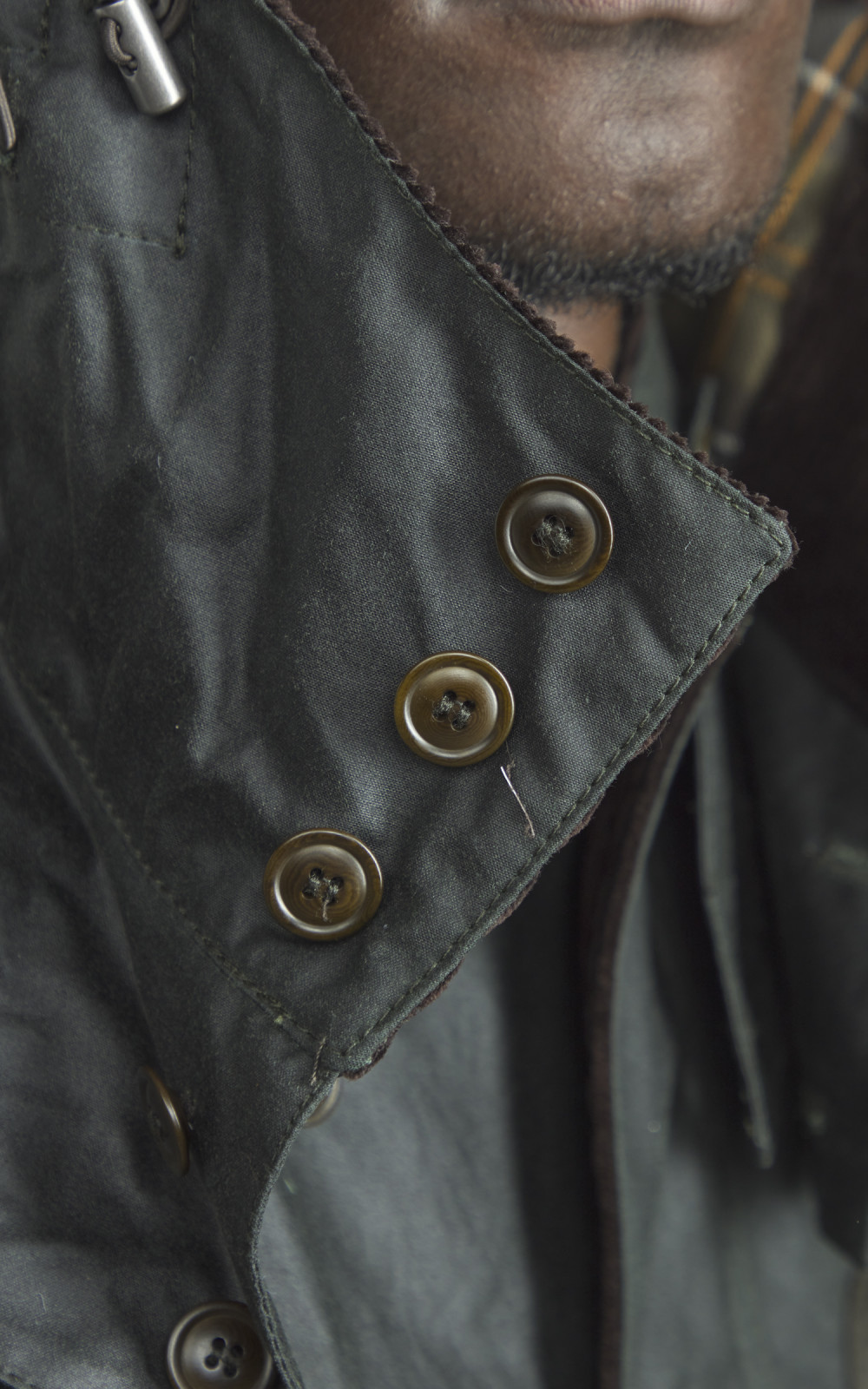 Barbour x To Ki To Outland Waxed Jacket Olive Cultizm