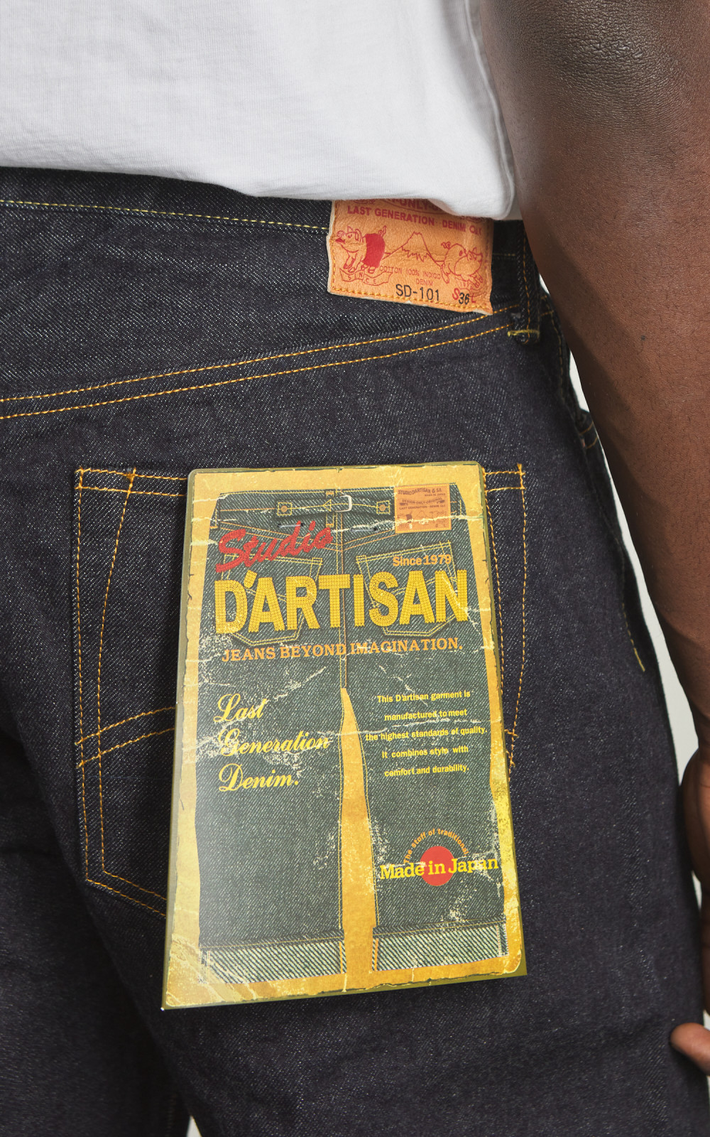 Studio D'Artisan SD-101 Regular Straight Selvedge Jeans One