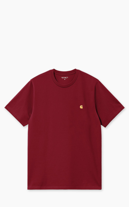 Carhartt WIP S/S Chase T-Shirt Scarlet/Gold