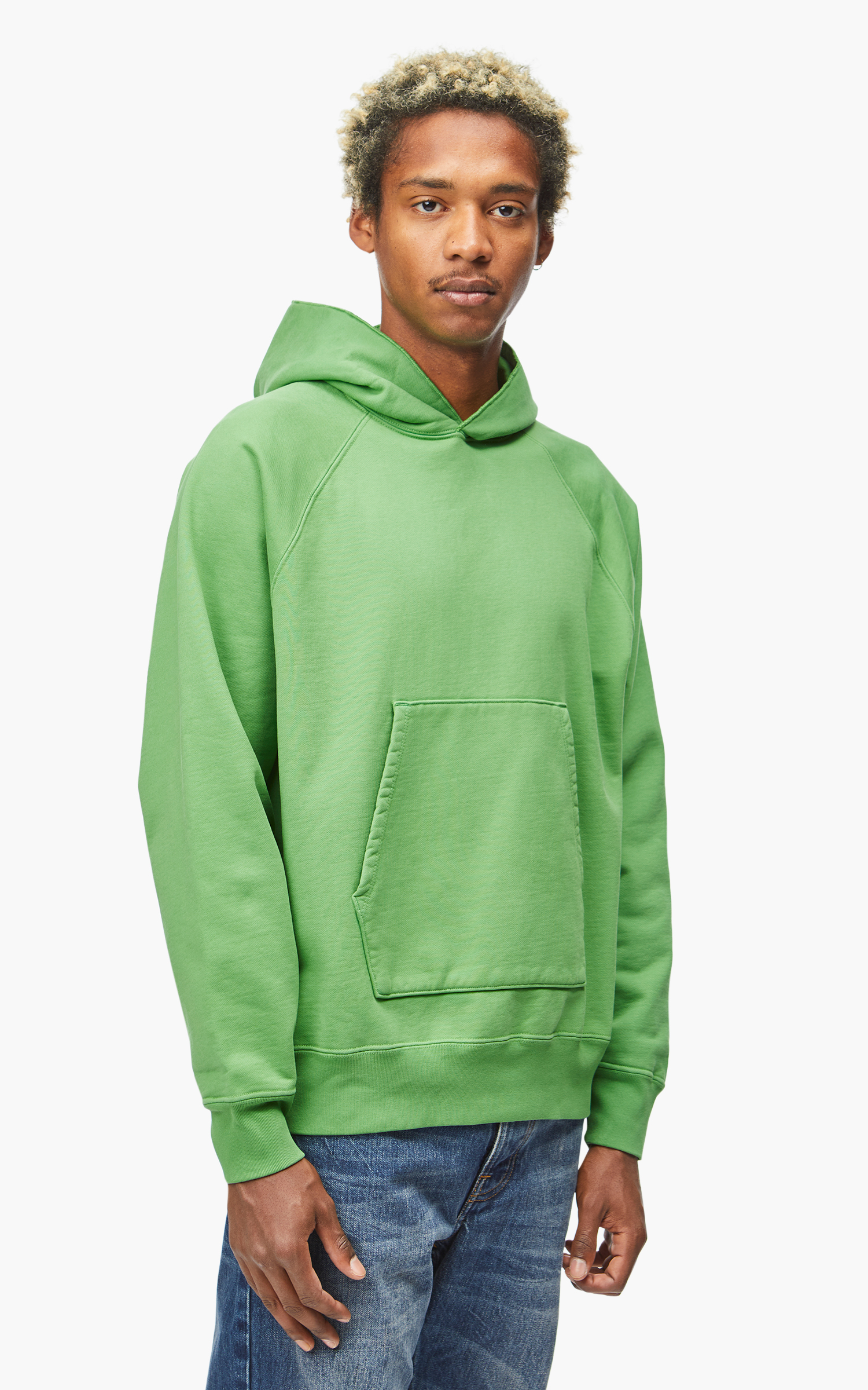 Weighted contamination hoodie