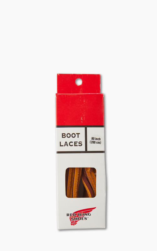 Red Wing Shoes 80" Chestnut Leather Laces