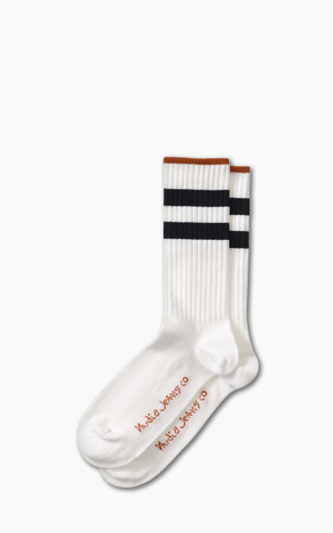 Nudie Jeans Amundsson Sport Socks Dusty White