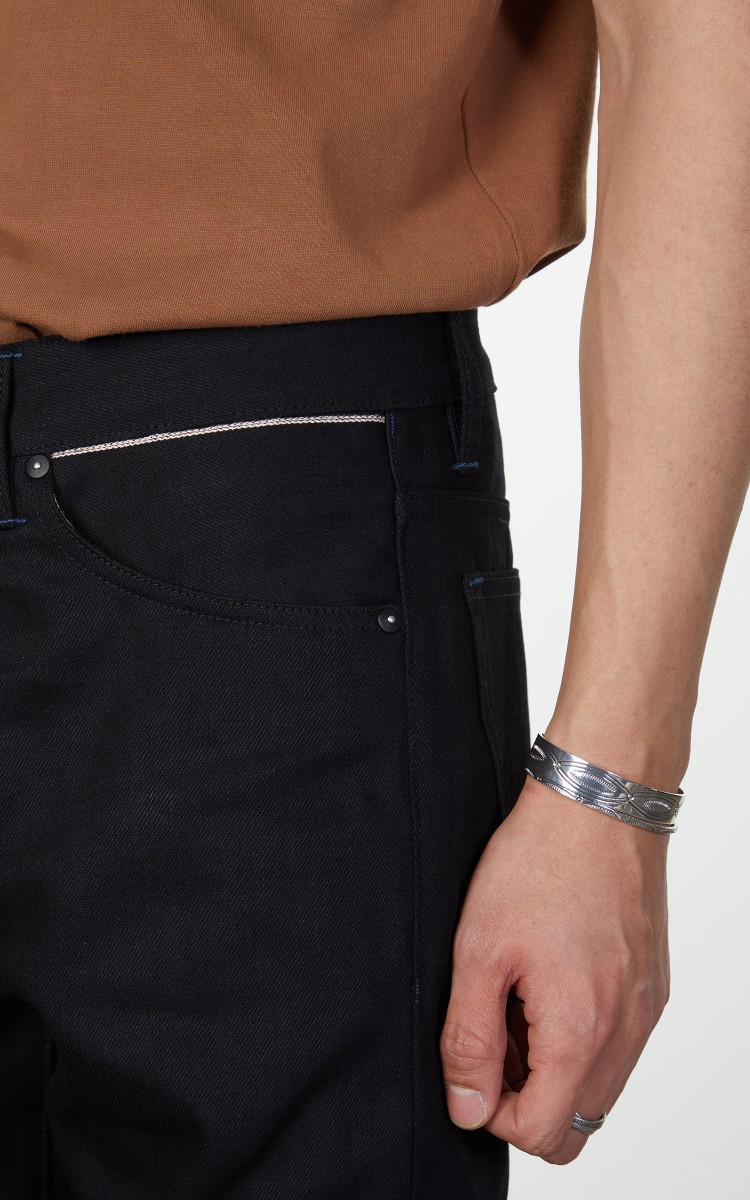 Benzak B-03 Tapered Selvedge Black 13oz | Cultizm