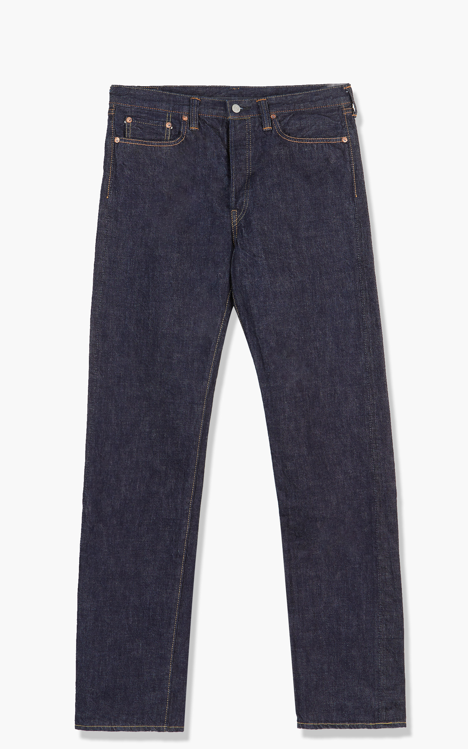 Fullcount 1108W Slim Straight Denim Indigo One Wash 13.8oz | Cultizm
