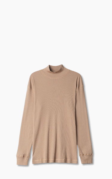 Lemaire Ribbed Turtleneck Raw Umber