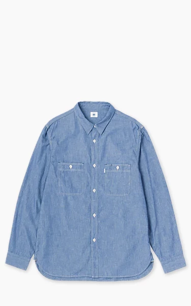 Omoto 5017 High Density Chambray Work Shirt 5.5oz